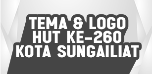Tema & Logo HUT Ke-260 Kota Sungailiat