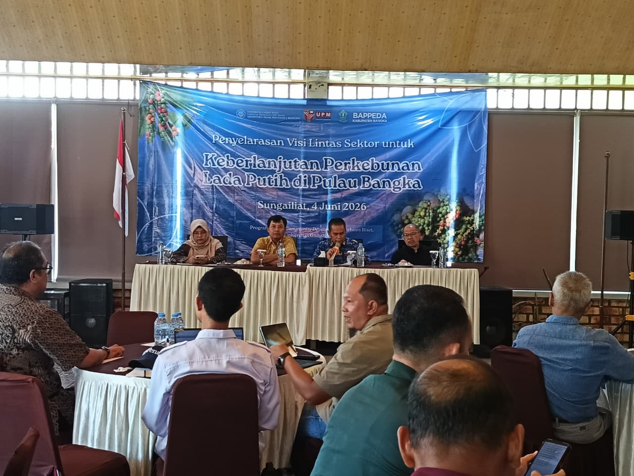 Pimpin Revitalisasi Lada Bangka, UGM Integrasikan Inovasi Agroengineering dan Adaptasi Iklim melalui Kolaborasi Internasional