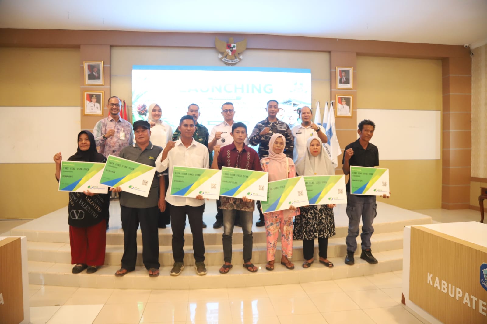 Pemkab Bangka Luncurkan Program Jaminan Sosial Ketenagakerjaan Bagi Pekerja Rentan