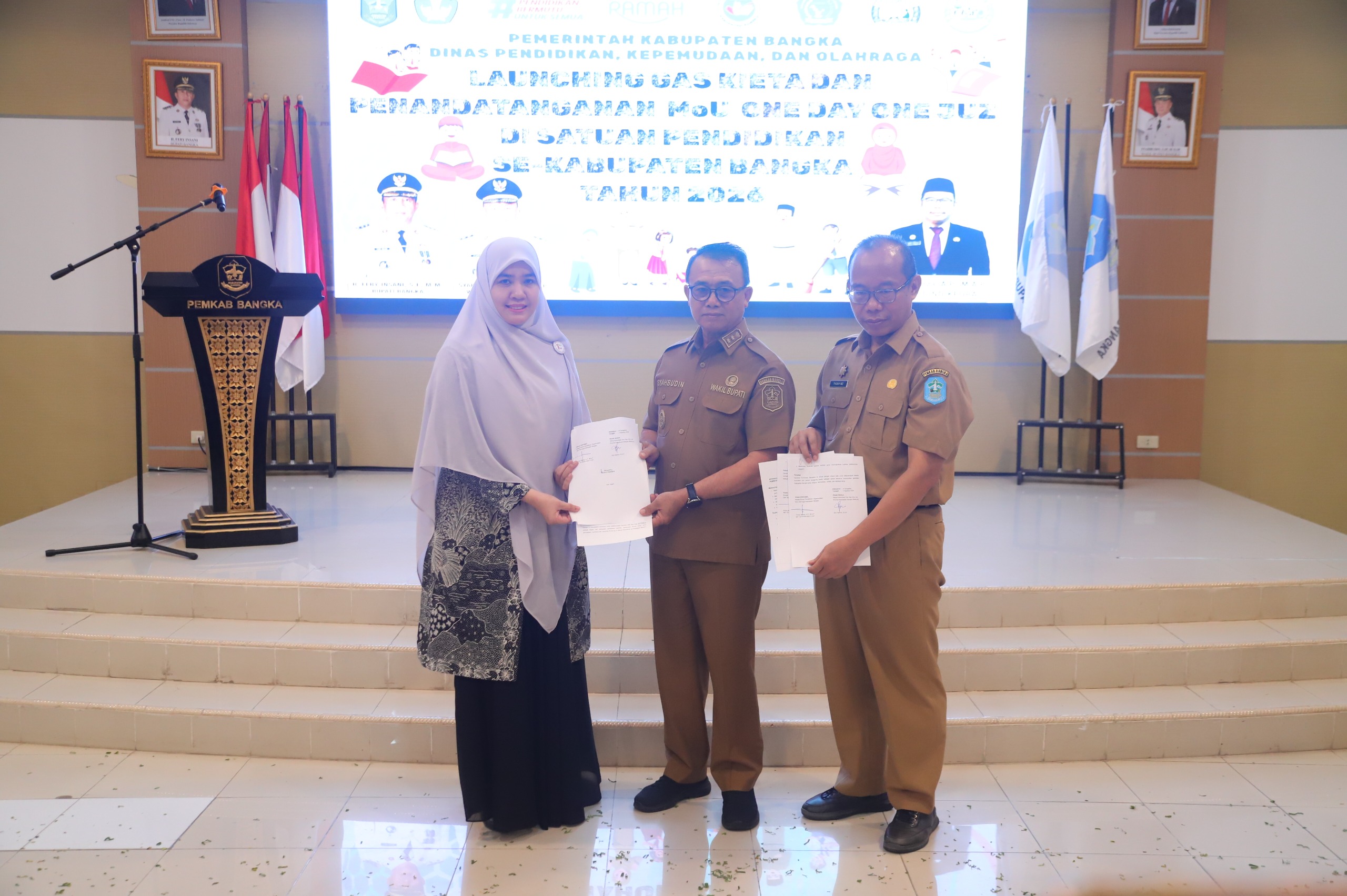 Edukasikan Pengelolaan Sampah di Sekolah, Pemkab Bangka Luncurkan Program GAS KIETA
