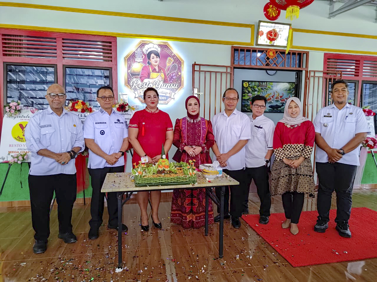 Grand Opening Resto dan Cafe Yunsu, Sinyal Tumbuhnya Aktifitas Ekonomi Daerah