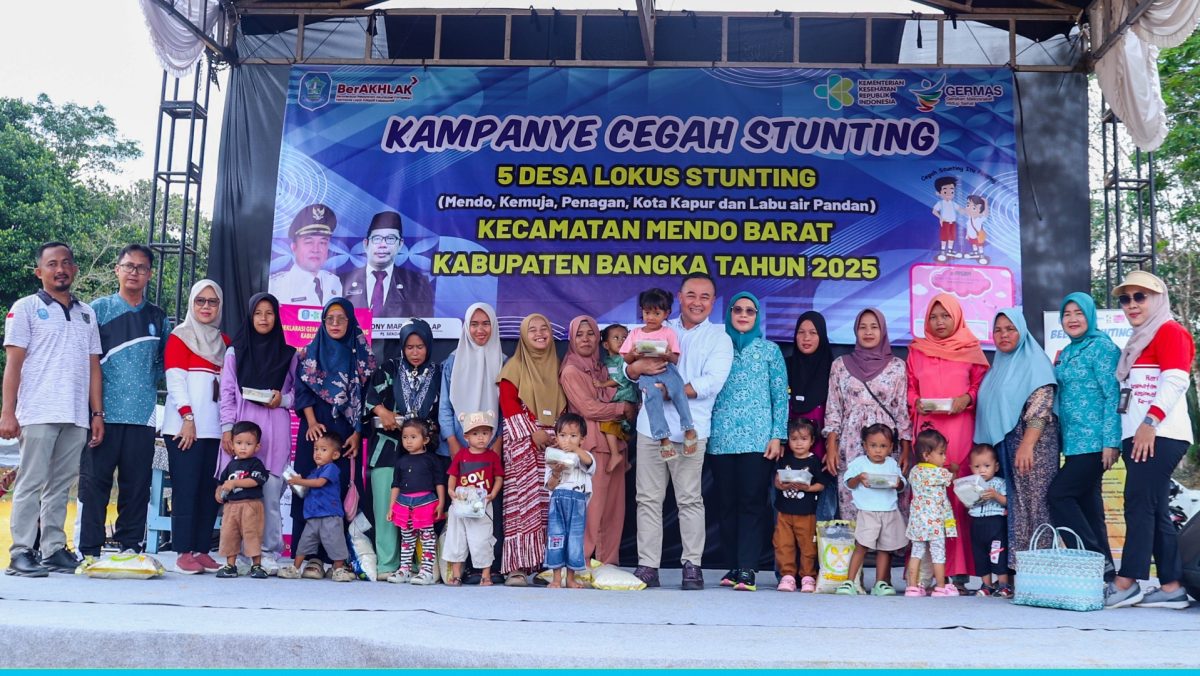 Pj Bupati Buka Kampanye Cegah Stunting Di Desa Mendo
