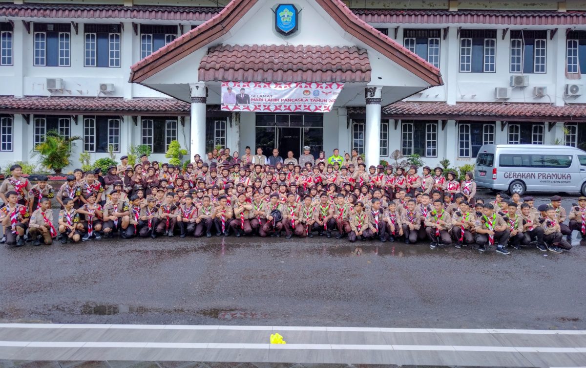 PJ Sekda Lepas Kontingen Kwarcab Bangka Ikuti Jambore Daerah