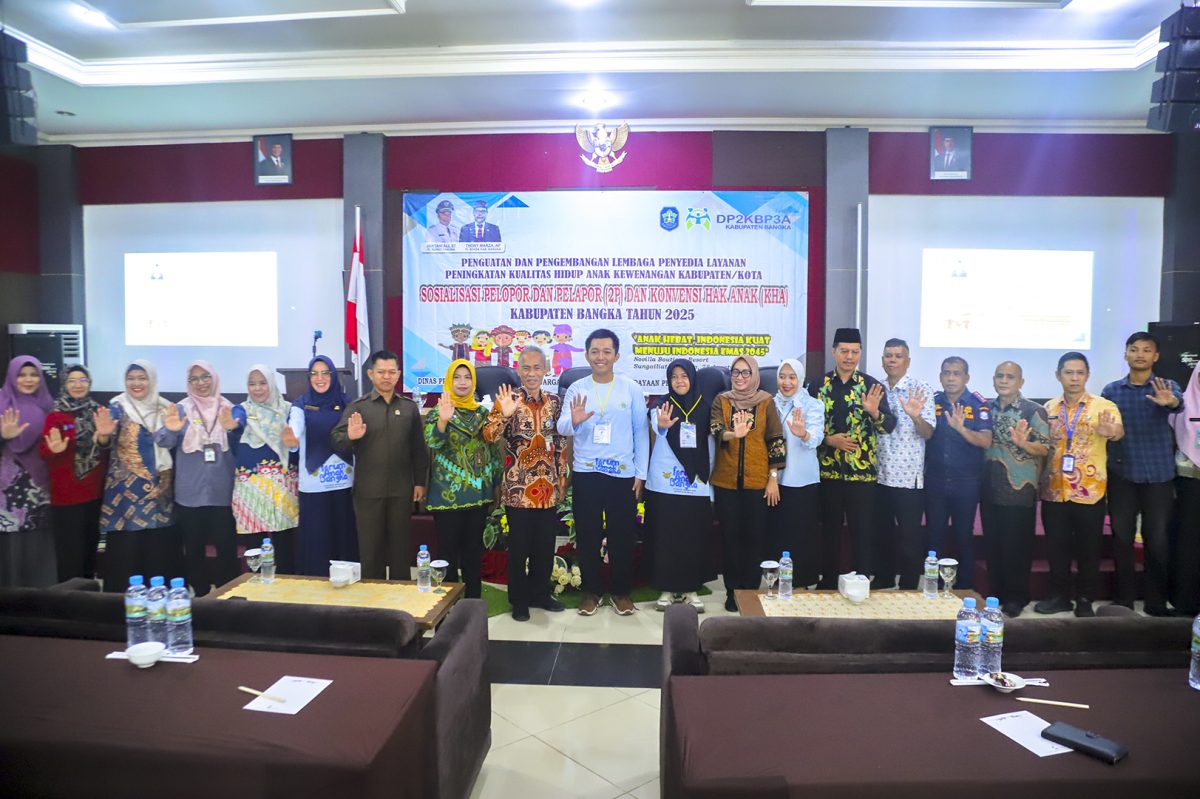 Tingkatkan Pemahaman Tentang Hak-Hak Anak, Pemkab Bangka Gelar Sosialisasi Pelopor dan Pelapor
