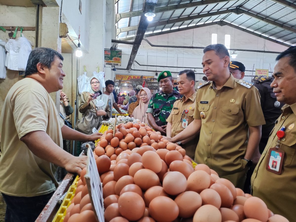 Jelang Hari Raya Idul Fitri, Bahan Pokok Di Kabupaten Bangka Terpantau Mencukupi