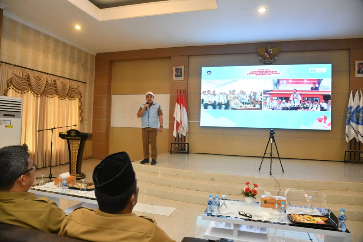 Lewat Zoom Meeting, PJ Bupati Jantani Ali Saksikan Peluncuran Koperasi Merah Putih