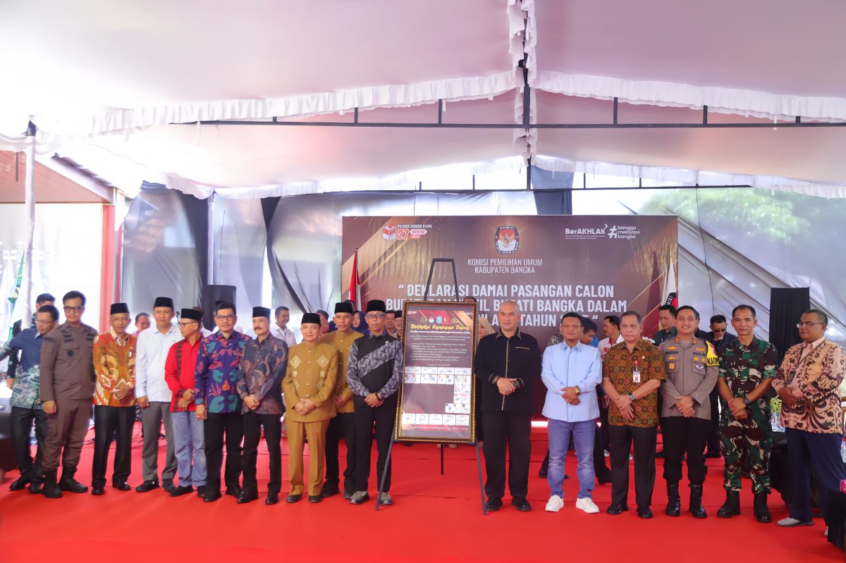 Empat Pasang Calon Bupati-Wakil Bupati Ikrarkan Pilkada Damai