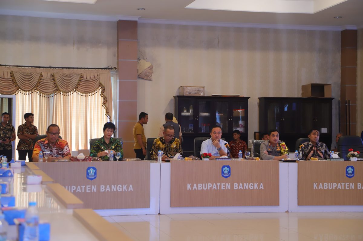 Pj Bupati Pimpin Rakor Antisipasi dan Dampak Isu Nasional Dengan Forkopimda