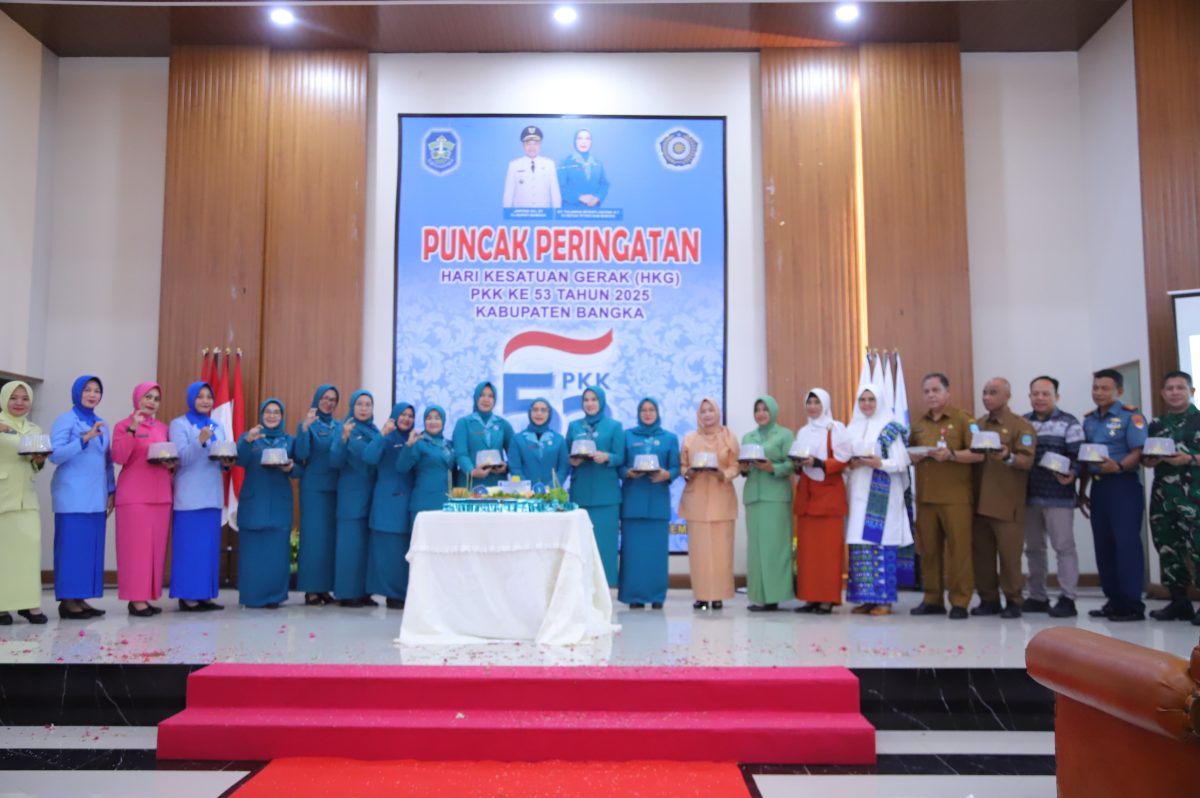 Pj Sekda Bangka Hadiri Peringatan HKG PKK Ke-53 Tahun
