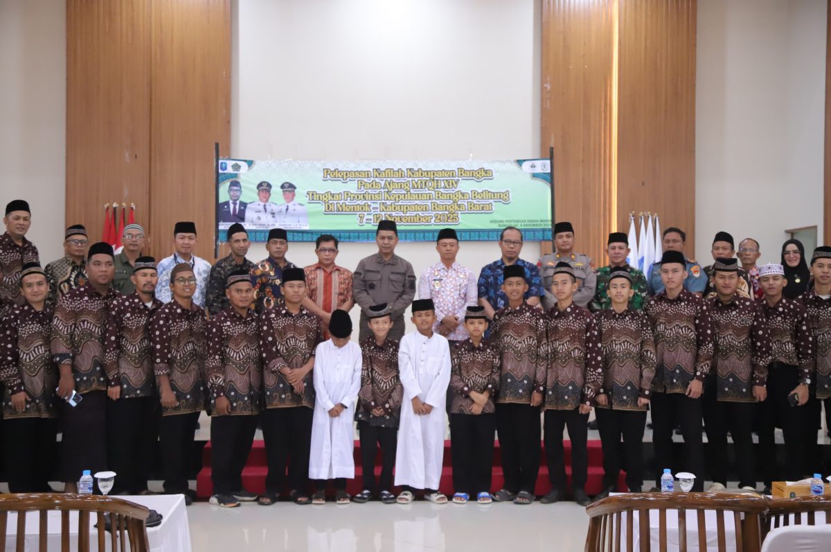 Pemkab Bangka Kirim 60 Kafilah Terbaik Untuk Ikuti MTQH Tingkat Provinsi Bangka Belitung