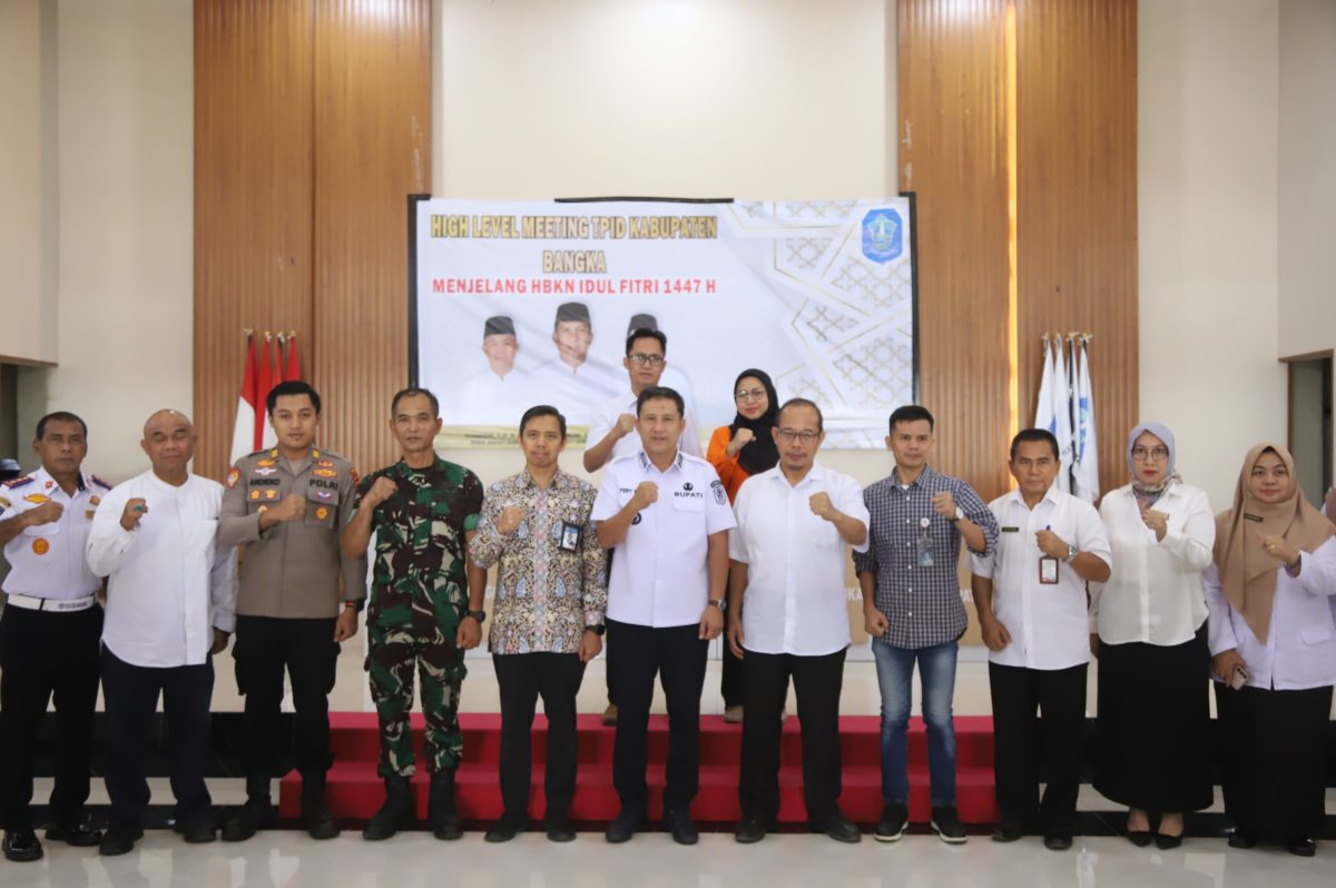 Jelang Perayaan Idul Fitri, Pemkab Bangka Gelar Rakor Ketersedian Stok dan Bapokting