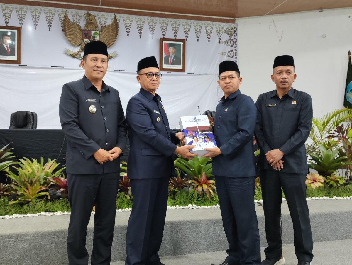 Sidang Paripurna DPRD Bangka, Bupati Sampaikan LKPJ 2025