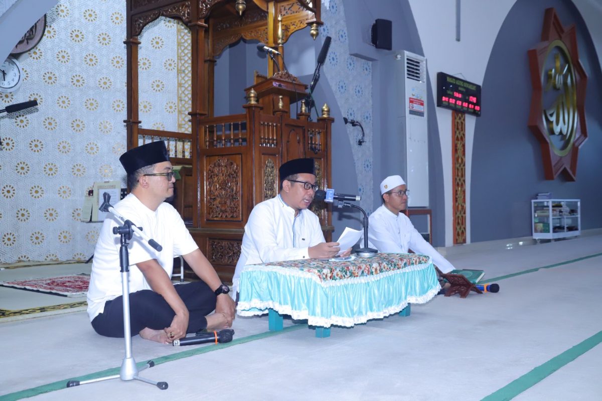 Sampaikan Kultum Jelang Berbuka Puasa, Ini Pesan Sekda Bangka