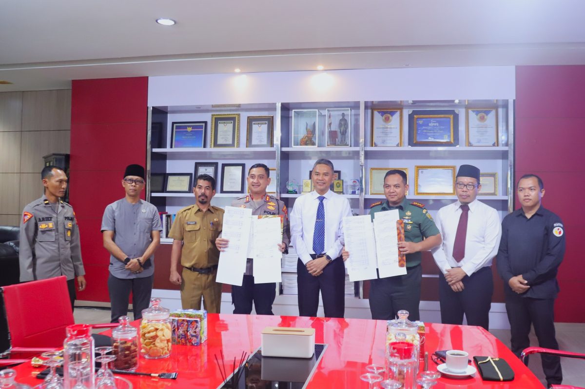 NHPD Pengamanan Pilkada Ulang Kabupaten Bangka Ditandatangani