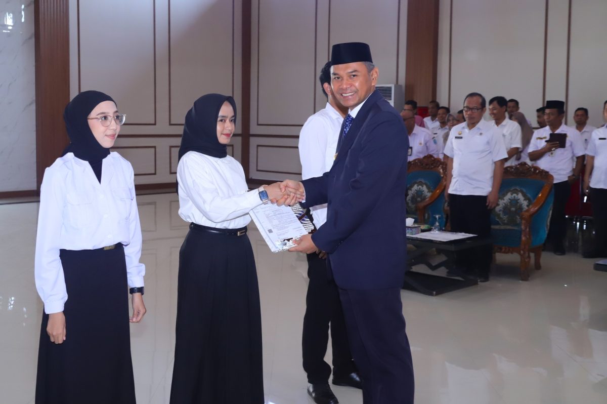 123 CPNS Bangka Terima SK, PJ Bupati Ingatkan Nilai Nilai ASN