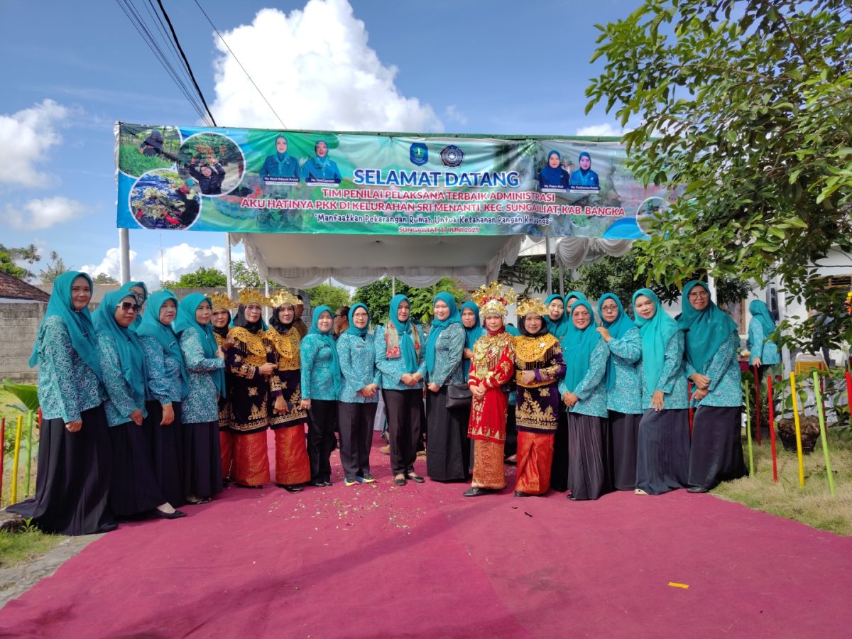 Tim Juri Lomba Program PKK Tingkat Provinsi Kunjungi Kabupaten Bangka