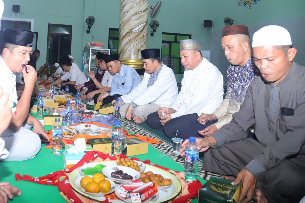 Safari Ramadhan Bersama, Pemkab Bangka dan Pemprov Babel Kunjungi Desa Tiang Tara