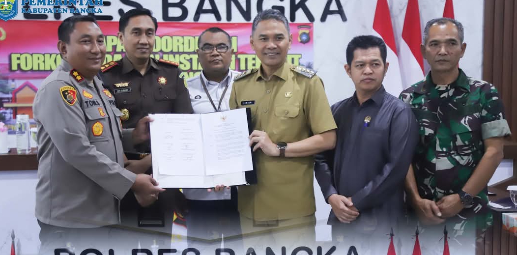 Forkopimda Bangka Deklarasikan Pembubaran Geng Motor