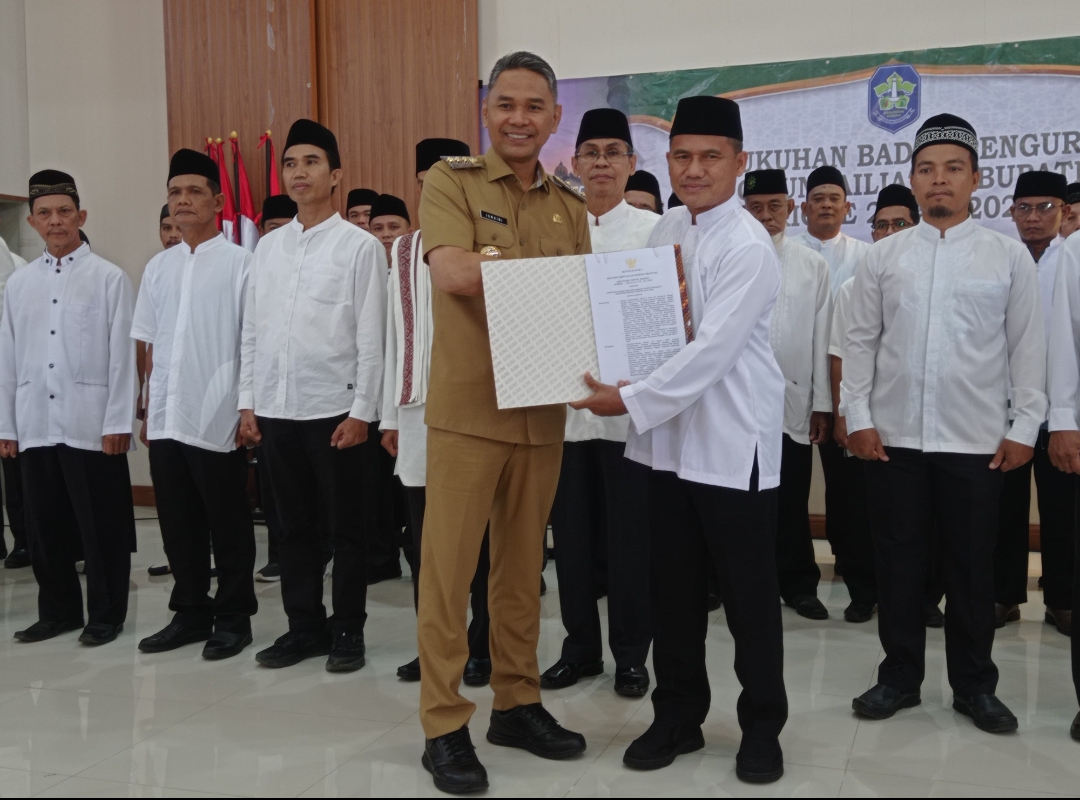 Badan Pengurus Masjid Agung 2025-2028 Dikukuhkan