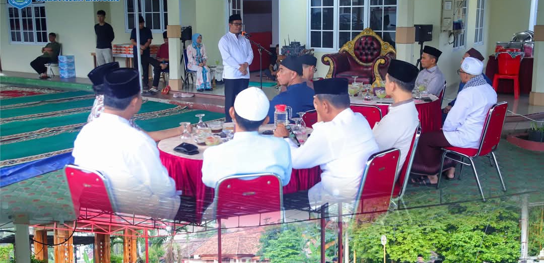 Semua Jajaran Berkumpul Pada Safari Ramadhan di Rumdin Sekda