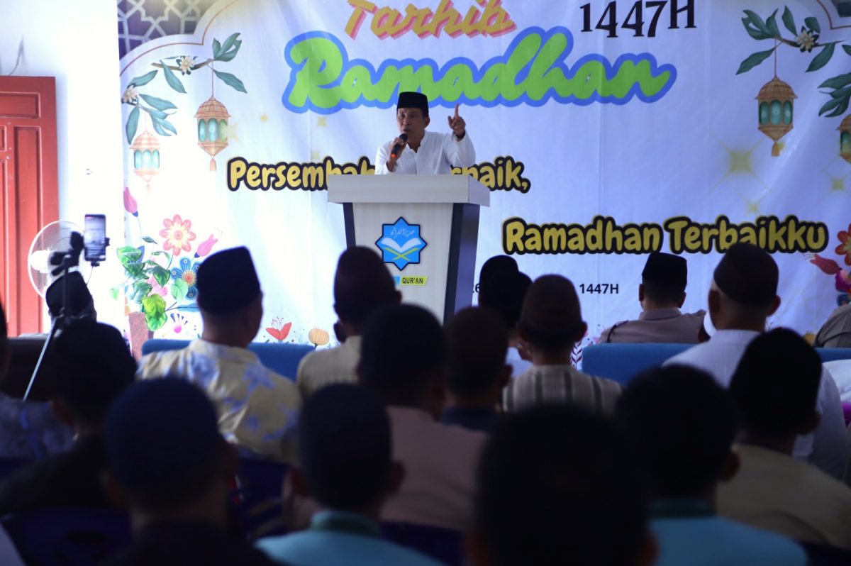 Tarhib Ramadhan 1447 H di Sungailiat: Bupati Bangka Tegaskan Ilmu sebagai Warisan Abadi, Pesantren Hubbul Quran Tampil dengan Inovasi Touchscreen