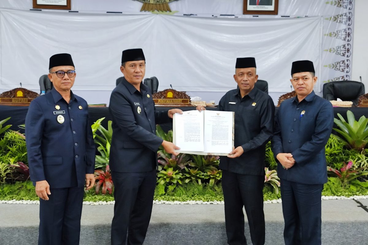 Rapat Paripurna Di Awal Tahun 2026, H. Fery Insani Sampaikan Dua Raperda Perubahan