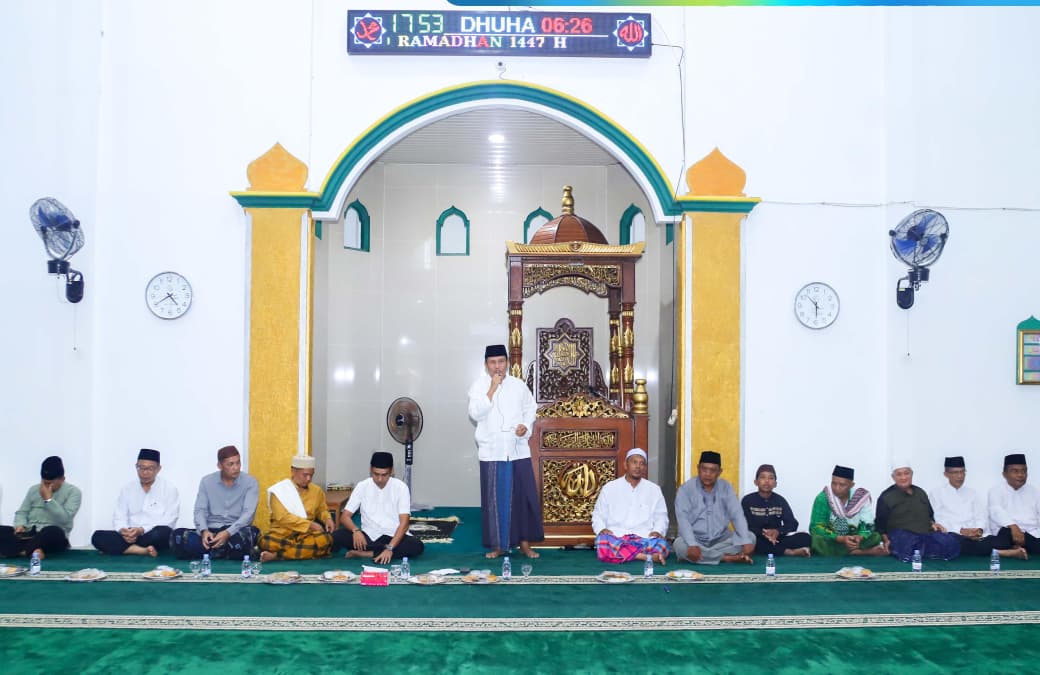 Ramadhan ke 10, Bupati Bangka Safari Ramadhan ke Bukit Ketok