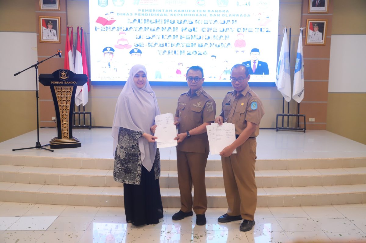 Edukasikan Pengelolaan Sampah di Sekolah, Pemkab Bangka Luncurkan Program GAS KIETA